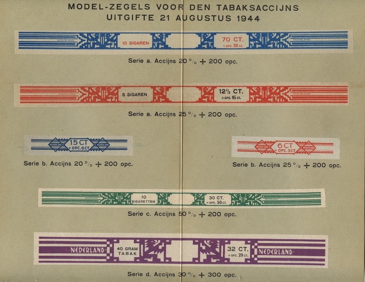 Modelkaart 21-08-1944  R