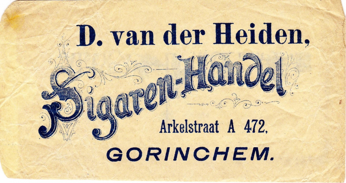 Heiden D. van der Sigaren-Handel - Gorinchem F Heiden D. van der Sigaren-Handel - Gorinchem F