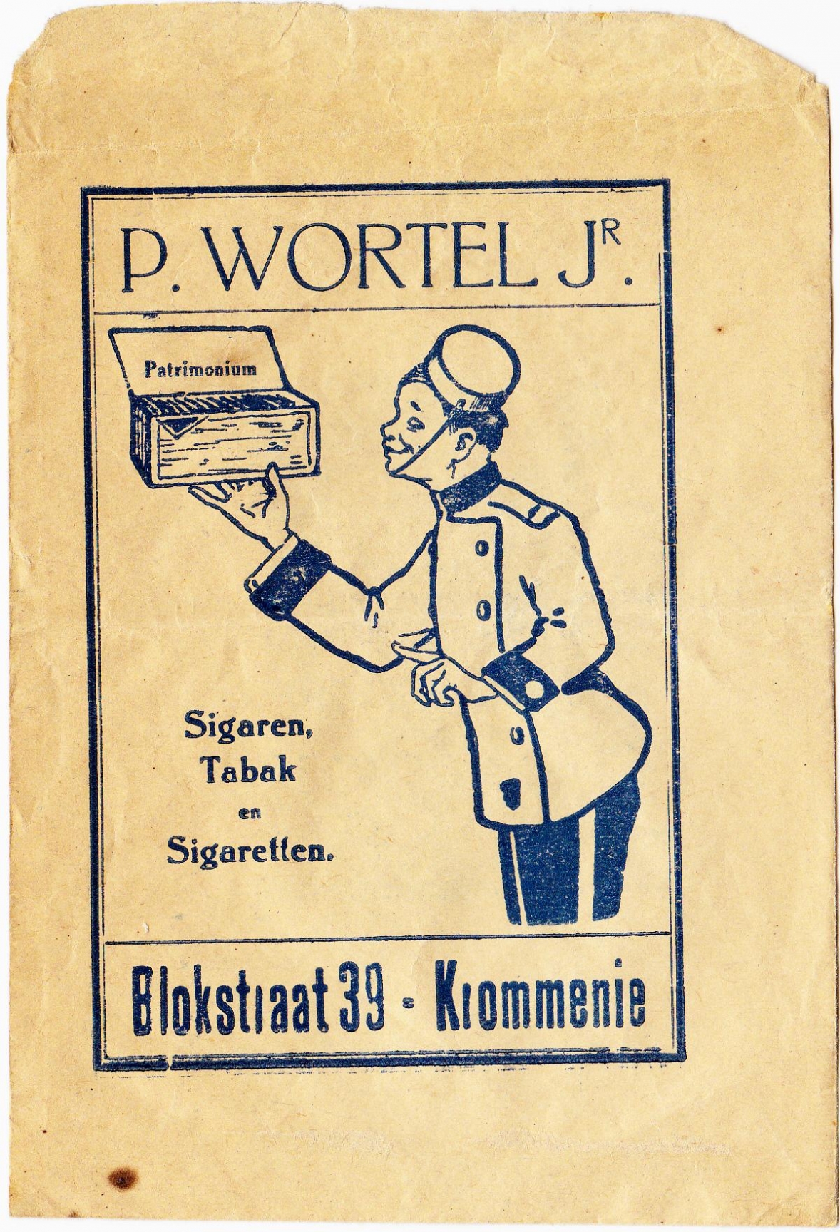 Wortel. Tabak en Sigaren - Krommenie F Wortel. Tabak en Sigaren - Krommenie F