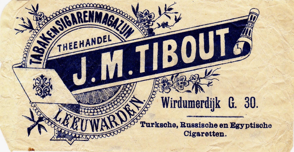 Tibout Tabak & Sigarenmagazijn - Leeuwarden F Tibout Tabak & Sigarenmagazijn - Leeuwarden F