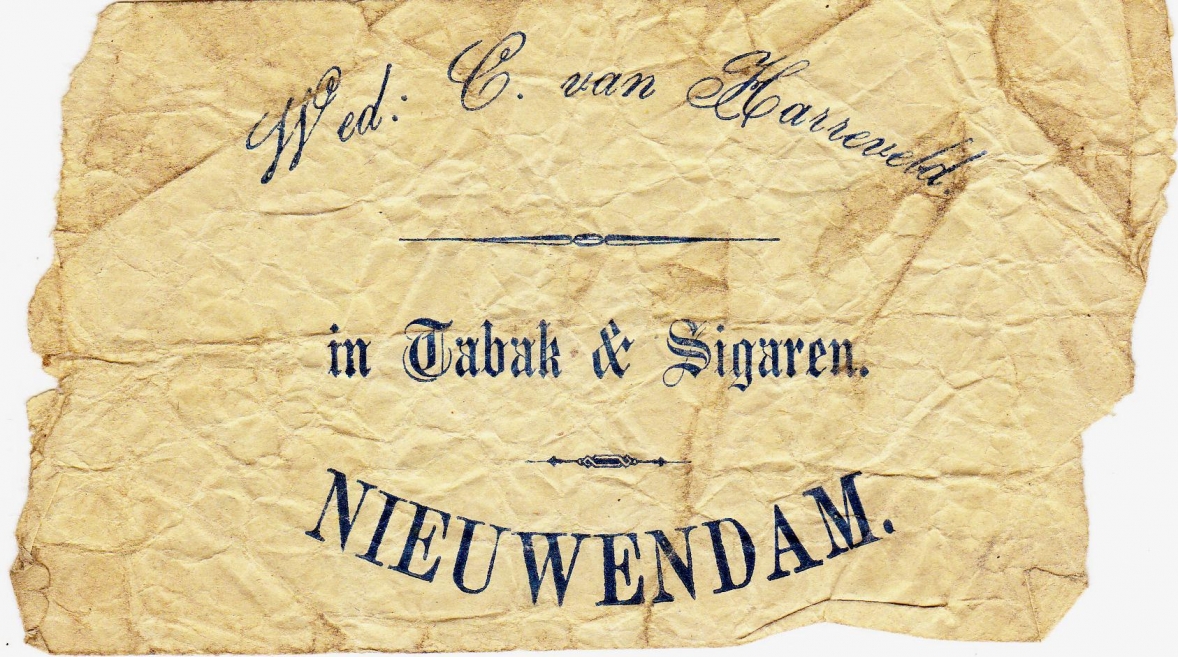 Nieuwendam C.van Harreveld voor  F