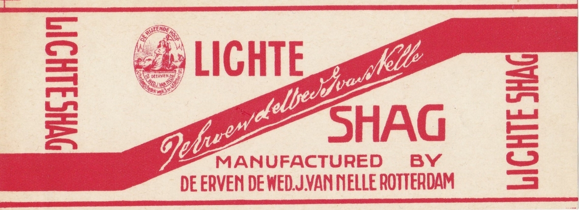Nelle. van N.V. de Erven de Wed. J. Rotterdam Lichte Shag M Nelle. van N.V. de Erven de Wed. J. Rotterdam Lichte Shag M