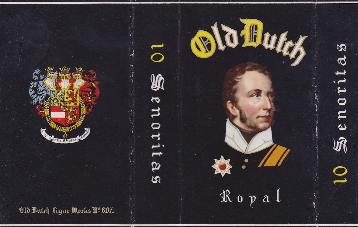 Kaveewee’s OLD DUTCH ROYAL doosje 10 sigaren banderol 807 M Kaveewee’s OLD DUTCH ROYAL doosje 10 sigaren banderol 807 M
