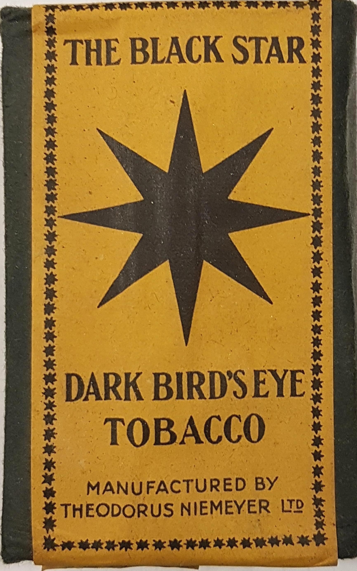 THE BLACK STAR tabak 50 gram prijs 55ct + opc 6 ct M THE BLACK STAR tabak 50 gram prijs 55ct + opc 6 ct M