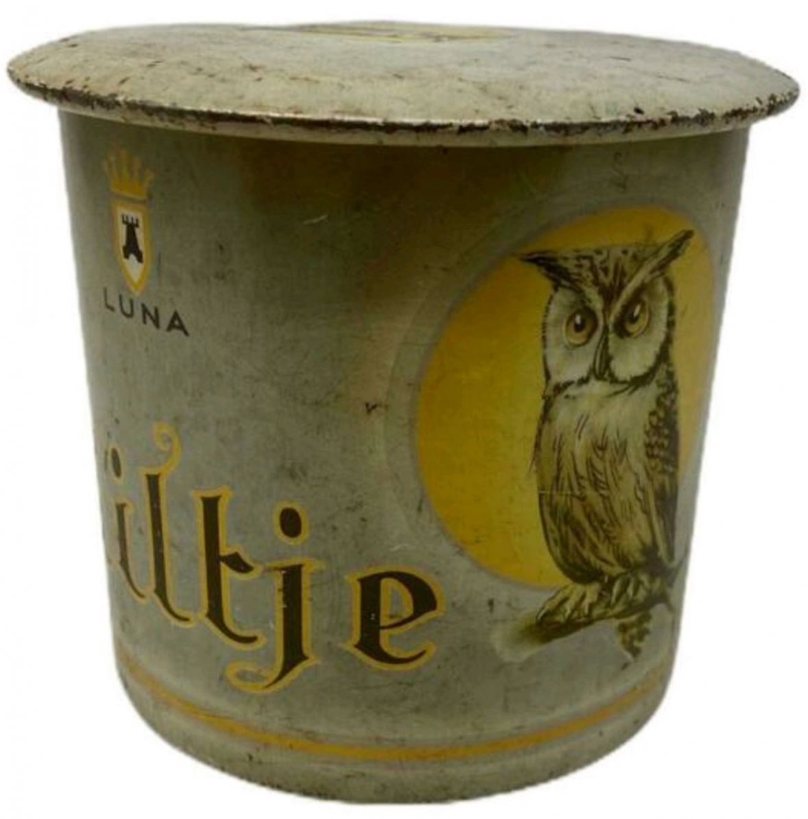 Bolsa La. Sigarenfabriek N.V. - Kampen Uiltje LUNA blik 25 sigaren M Bolsa La. Sigarenfabriek N.V. - Kampen Uiltje LUNA blik 25 sigaren M