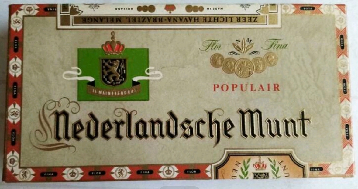 Horst en Maas Sigarenfabriek - Deventer NEDERLANDSCHE MUNT-POPULAIR kist M Horst en Maas Sigarenfabriek - Deventer NEDERLANDSCHE MUNT-POPULAIR kist M