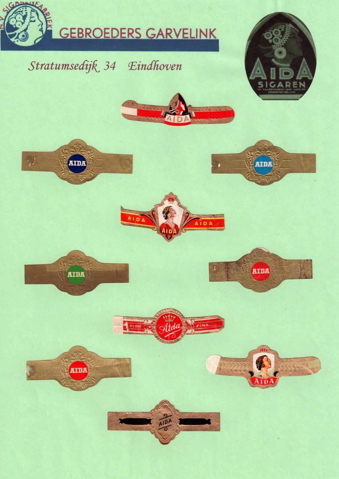 Garvelink, Gebr. N.V. Sigarenfabriek – Eindhoven R Garvelink, Gebr. N.V. Sigarenfabriek – Eindhoven R