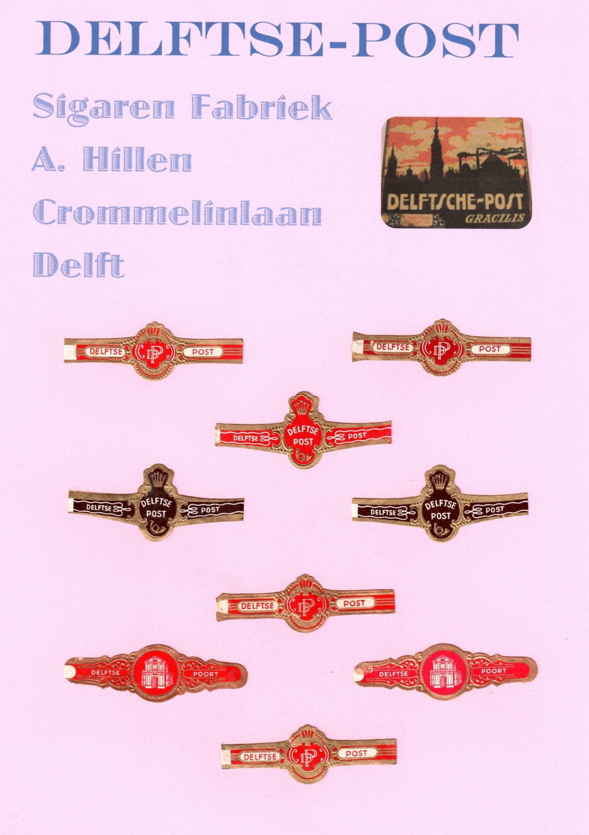 Hillen, A Sigaren- en Tabaksfabriek N.V. - Delft R Hillen, A Sigaren- en Tabaksfabriek N.V. - Delft R