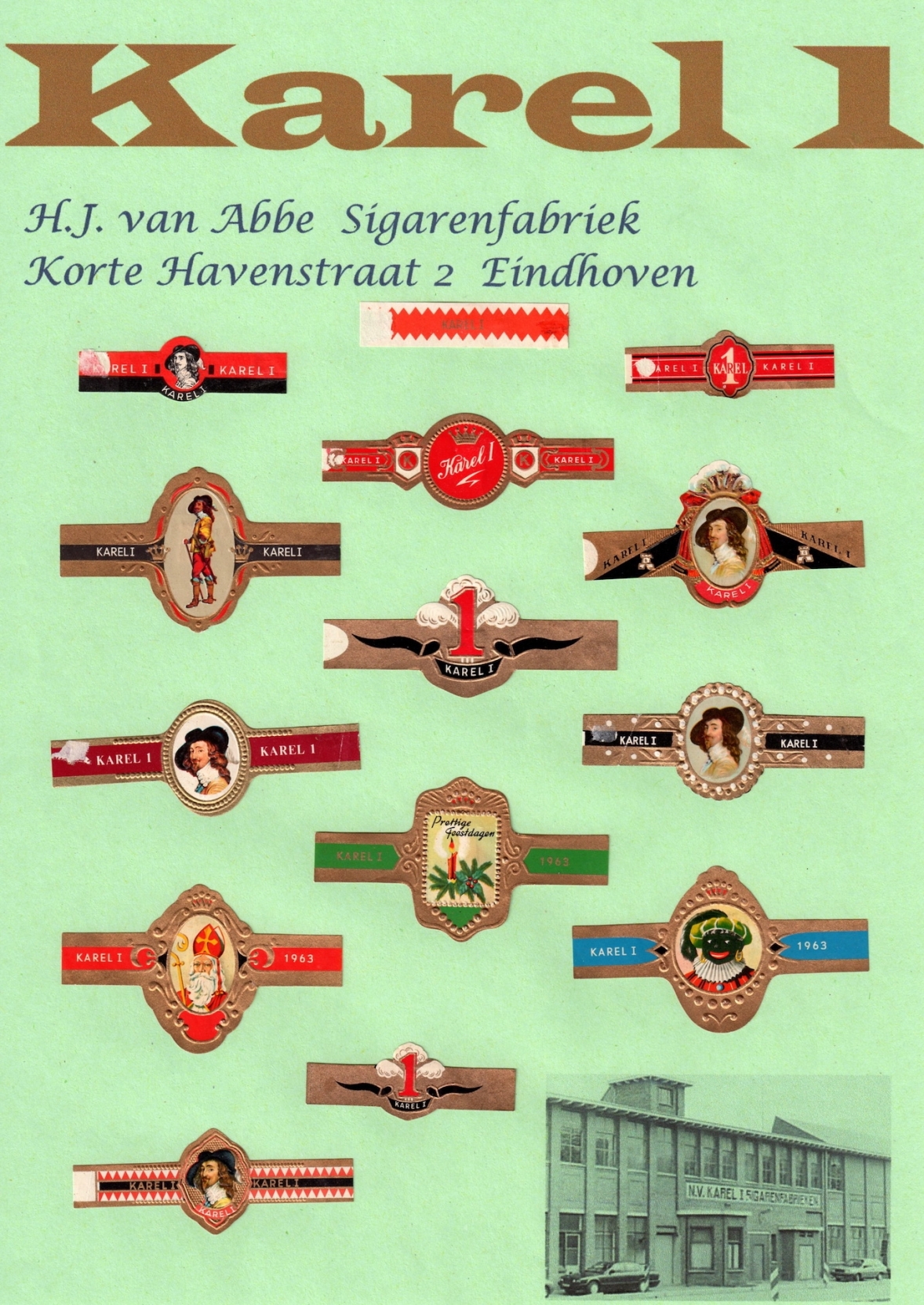 Karel 1 Sigarenfabrieken N.V. v/h H .J. van Abbe -Amsterdam – Eindhoven R Karel 1 Sigarenfabrieken N.V. v/h H .J. van Abbe -Amsterdam – Eindhoven R