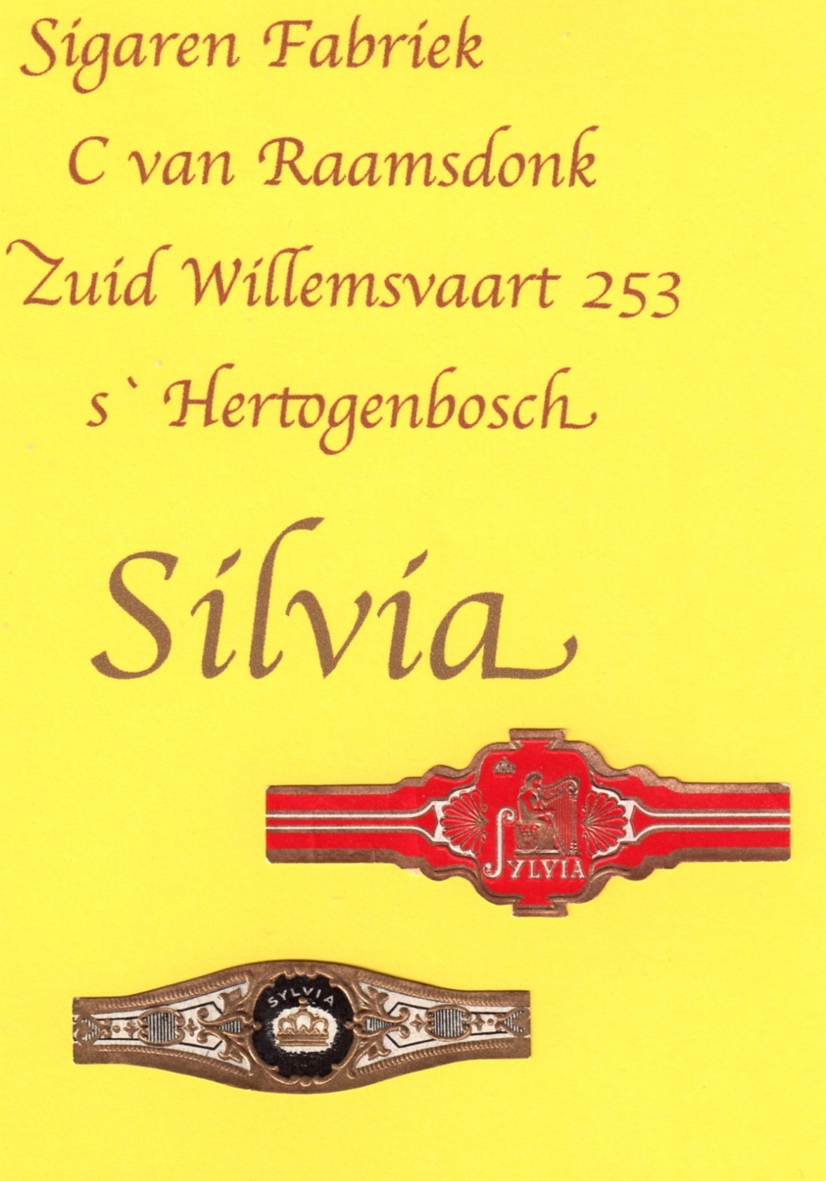 Raamsdonk C. Sigarenfabriek - 's Hertogenbosch  R