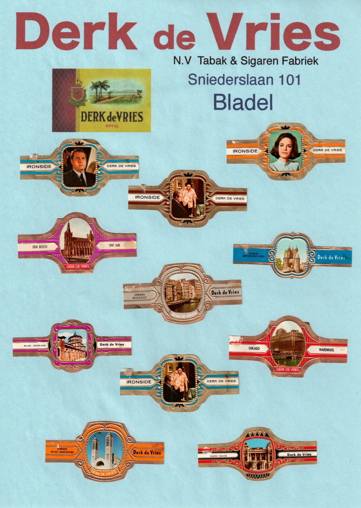 Vries, de Derk Sigarenfabriek - Bladel  R
