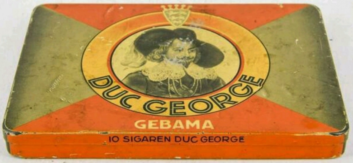 GEBAMA 10 sigaren blik  M