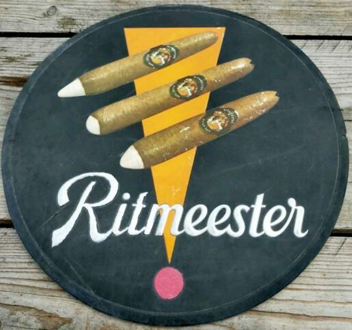 Ritmeester IJzeren  reclame  M