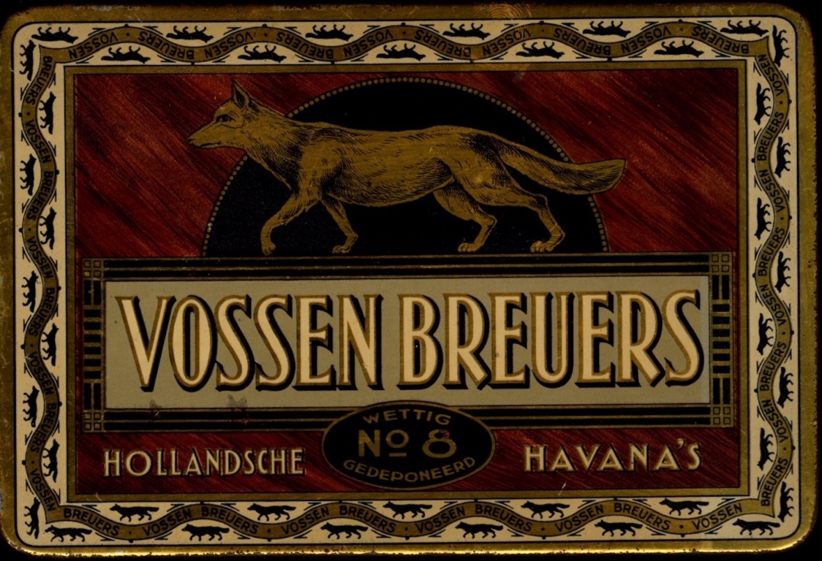 No. 8 Hollandsche Havana's blik R No. 8 Hollandsche Havana's blik R