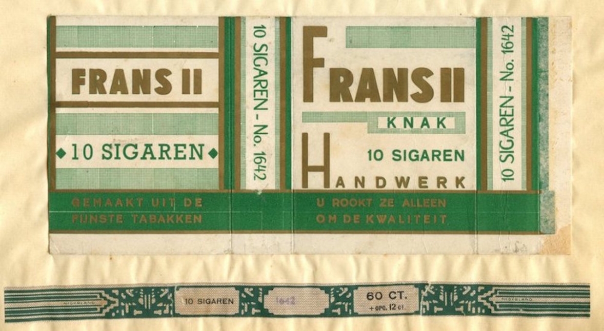 Frans ll 10/f0.60+opc 12 ct accijns 1642 L Frans ll 10/f0.60+opc 12 ct accijns 1642 L