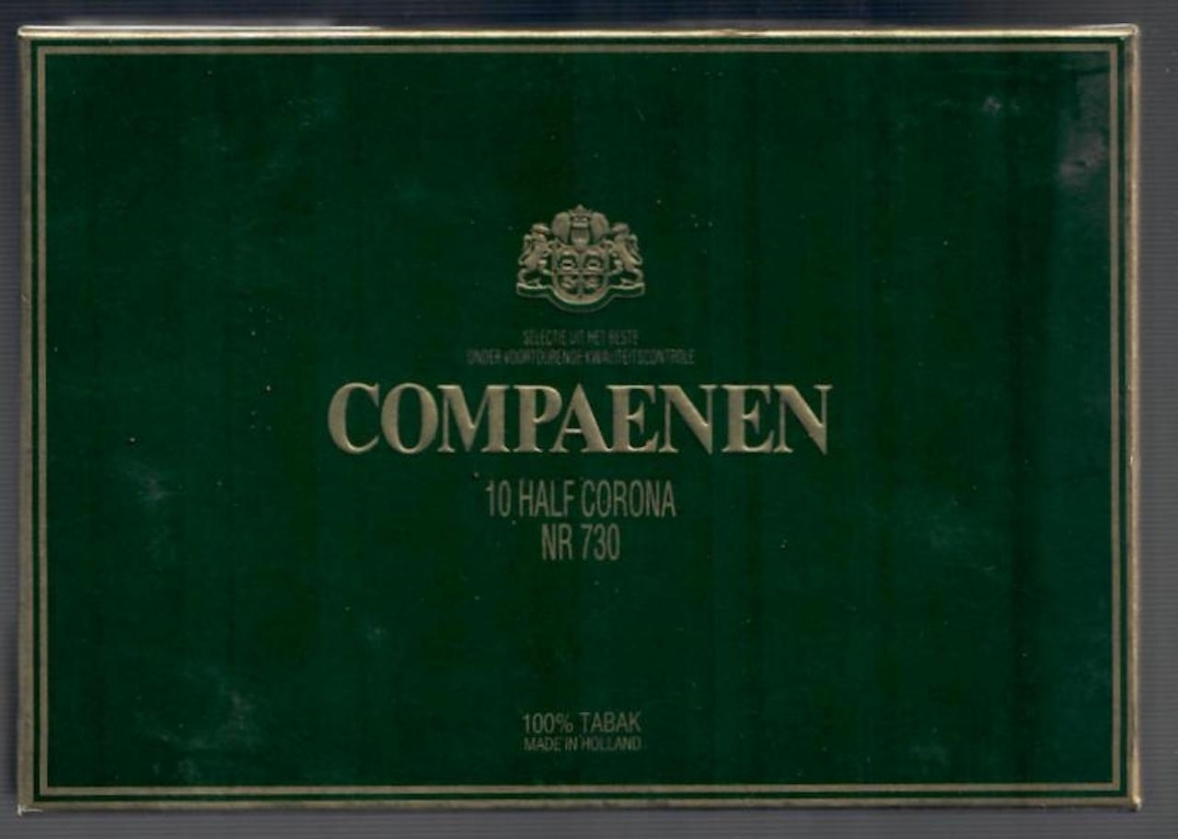 Compaenen - 3268 - Half Corona Nr. 730 doos voor 10 stuks L Compaenen - 3268 - Half Corona Nr. 730 doos voor 10 stuks L