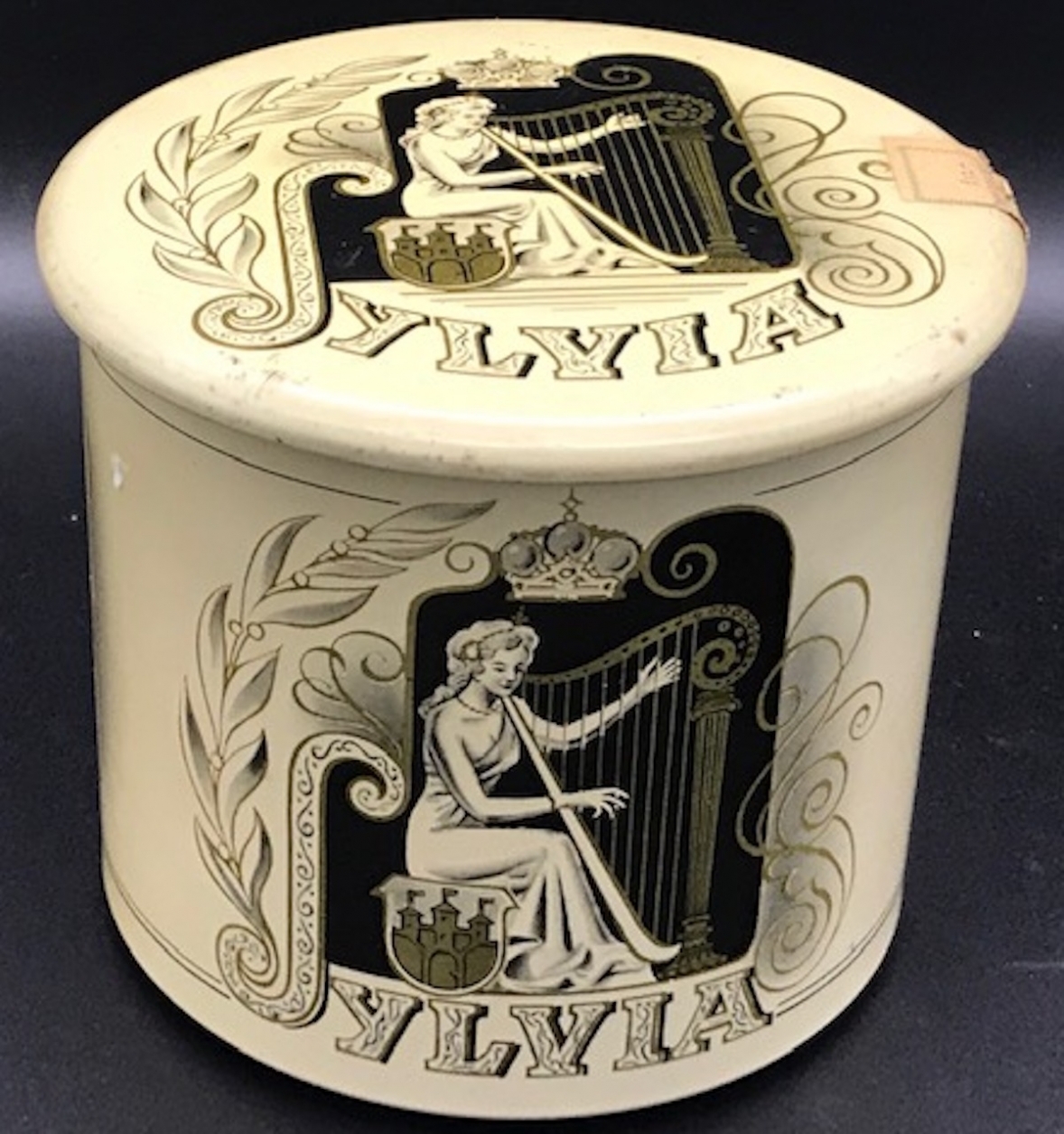 Sylvia 50/f32.00 banderol 7179 rond blik  R