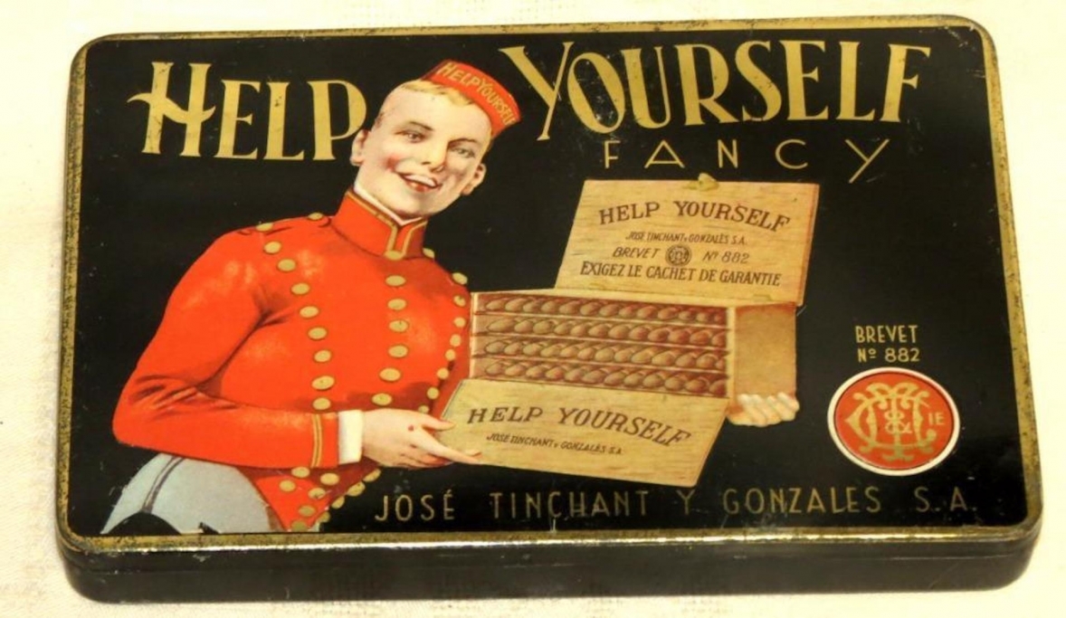 Help Yourself Fancy sigaren blik Help Yourself Fancy sigaren blik