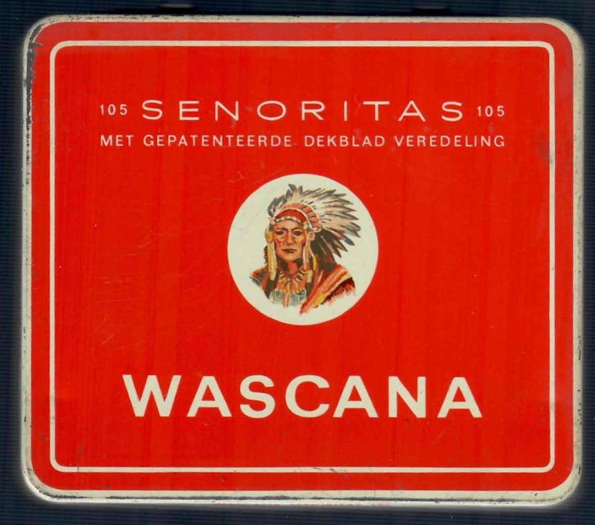 Wascana - Senoritas 105 - blikje voor 20 sigaren L Wascana - Senoritas 105 - blikje voor 20 sigaren L