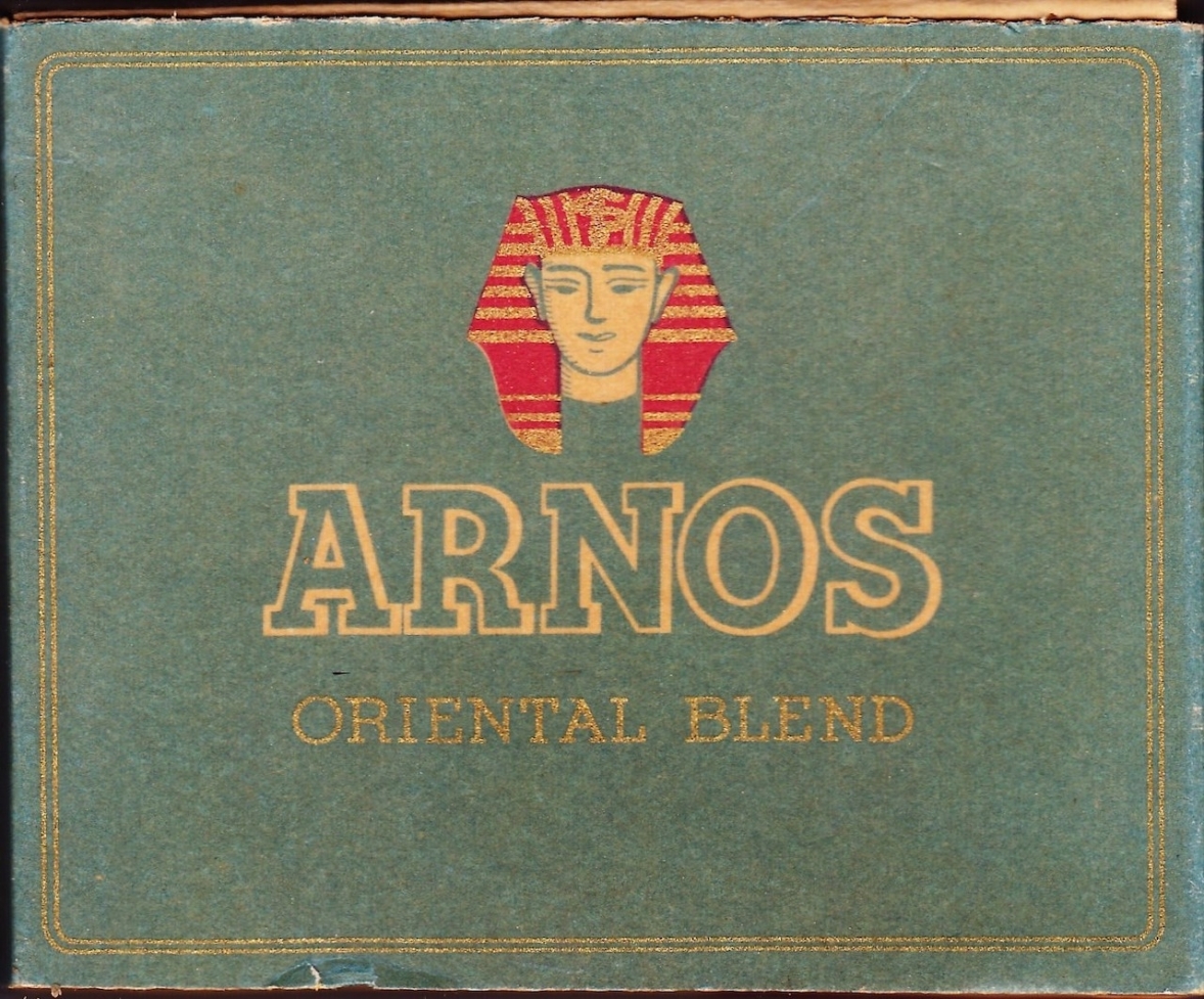 ARNOS doosje 20 sigaretten prijs 50ct + opc 25 ct M ARNOS doosje 20 sigaretten prijs 50ct + opc 25 ct M