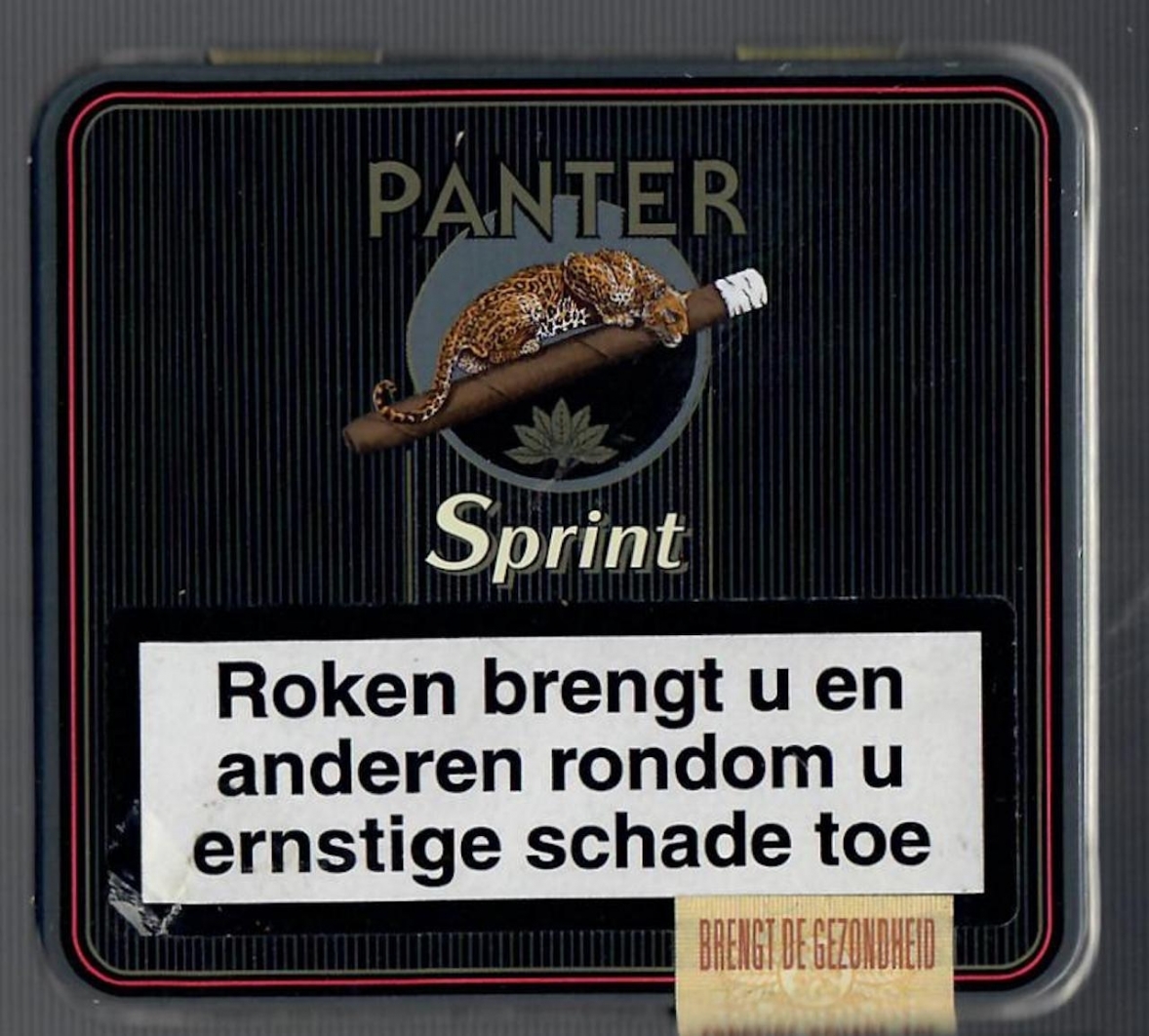 Panter Sprint blikje voor 20 stuks € 4,-- L Panter Sprint blikje voor 20 stuks € 4,-- L