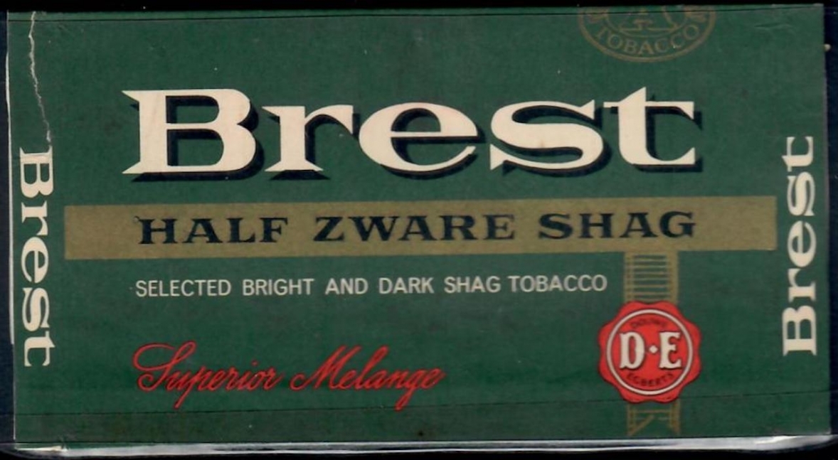 Brest half zware shag 50 gram  L