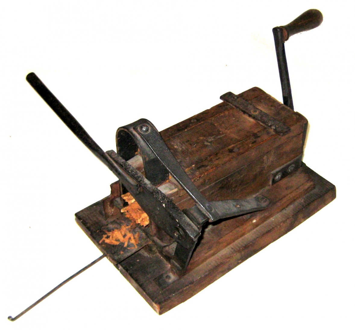 Kerfmachine WO II, voor eigen teelt F Kerfmachine WO II, voor eigen teelt F