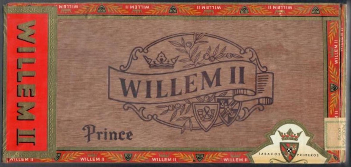 Prince - kist met 25 sigaren ƒ 6,-- L Prince - kist met 25 sigaren ƒ 6,-- L