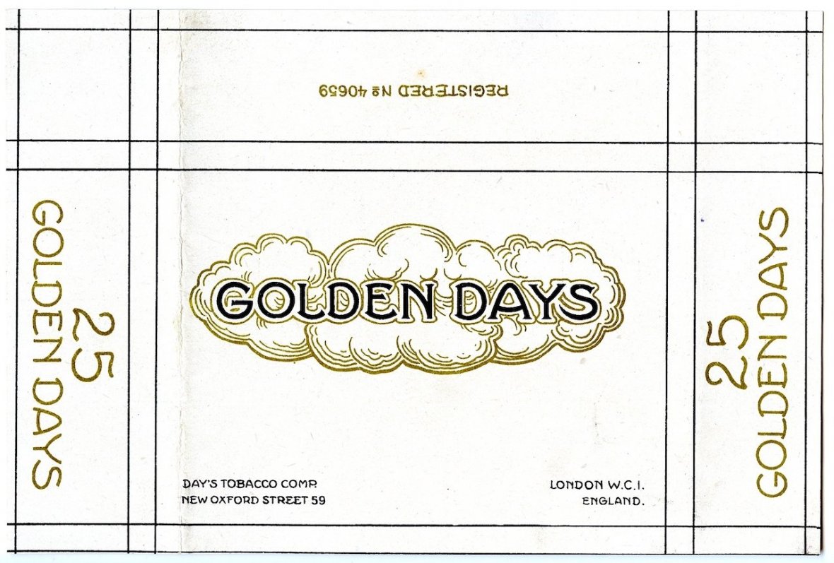 Day's Tobacco Comp Golden Days Day's Tobacco Comp Golden Days