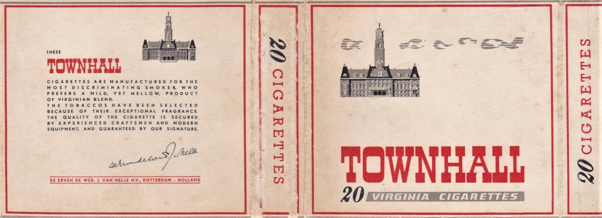 TOWNHALL 20 sigaretten M TOWNHALL 20 sigaretten M