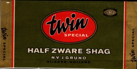 Twin Halfzware Shag 50 gram pakje L Twin Halfzware Shag 50 gram pakje L