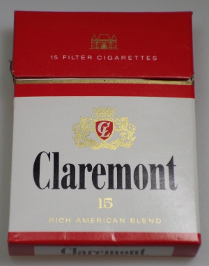 Claremont 15/f3.75 accijns 2937 Claremont 15/f3.75 accijns 2937