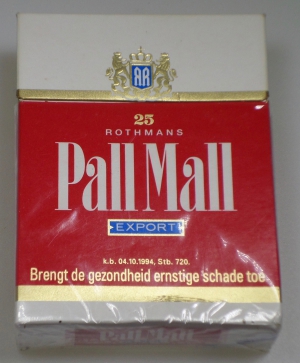 Pall Mall  25/f6.15  accijns 6481
