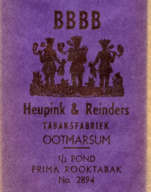 Heupink & Reinders BBBB Prima Rooktabak Heupink & Reinders BBBB Prima Rooktabak