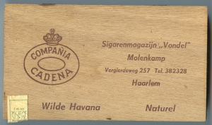 Vondel Molenkamp - Cadena - 50/f18.00 9 Vondel Molenkamp - Cadena - 50/f18.00 9