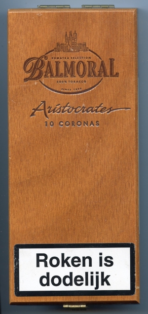 Balmoral  Aristocrates  10 coronas E18.0