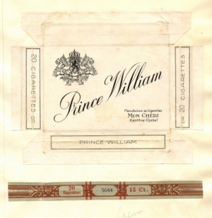 Prince William 20/f0.15 Banderol 5644 Prince William 20/f0.15 Banderol 5644