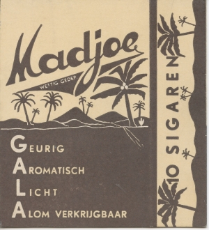 Hillen, A   Madjoe 10 sigaren No 1772  R