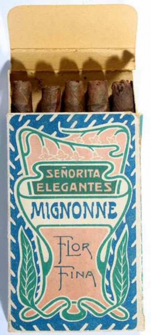 Hoefnagels Mignonne senoritas 5 sigaren Hoefnagels Mignonne senoritas 5 sigaren