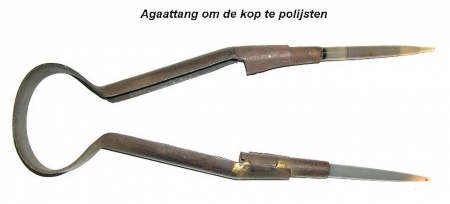 Agaat tang F Agaat tang F