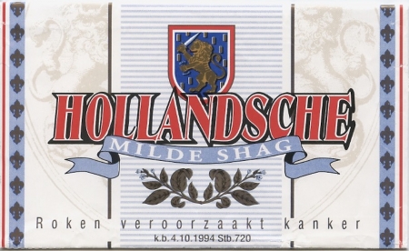 Hollandsche  Milde Shag 50 gram  R