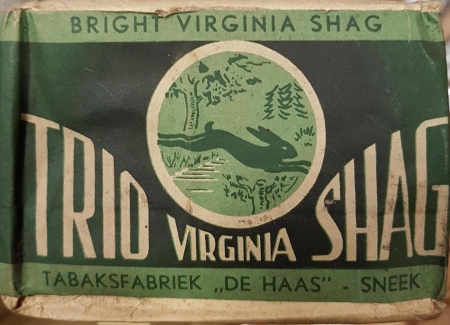 Haas, de Tabaksfabriek - Sneek TRIO- GROEN 50 gram prijs 50+6 ct M Haas, de Tabaksfabriek - Sneek TRIO- GROEN 50 gram prijs 50+6 ct M