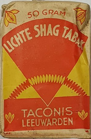 Taconis Szn. LICHTE SHAG TABAK 50 gram prijs 55+7 ct M Taconis Szn. LICHTE SHAG TABAK 50 gram prijs 55+7 ct M