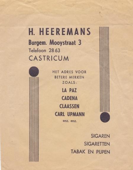 Heeremans H. Tabak-Sigaren en Sigaretten - Castricum M Heeremans H. Tabak-Sigaren en Sigaretten - Castricum M