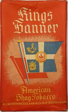 KINGS BANNER - ROOD prijs 55 ct banderol 2650 M KINGS BANNER - ROOD prijs 55 ct banderol 2650 M