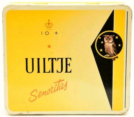 Uiltje SENORITAS blik 10 sigaren M Uiltje SENORITAS blik 10 sigaren M