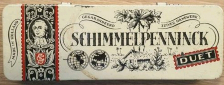 Schimmelpenninck  Duet blik 10 sigaren banderol 1290  M