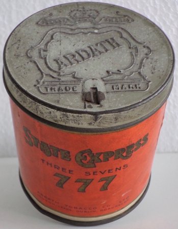 Ardath State Express No 777 50 sigaretten rond blik R Ardath State Express No 777 50 sigaretten rond blik R
