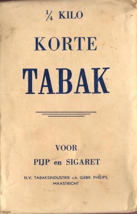 Korte tabak 250 gr 1,25 pakje F Korte tabak 250 gr 1,25 pakje F