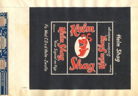 Helm, Wed.C.D van den Zwolle Helm Shag. 50/f0.27.5 + opc 8.5 ct cb Helm, Wed.C.D van den Zwolle Helm Shag. 50/f0.27.5 + opc 8.5 ct cb